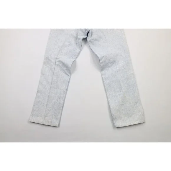 Vintage 90s Levis 501xx Mens 32x30 Distressed Button Fly Acid Wash Jeans USA